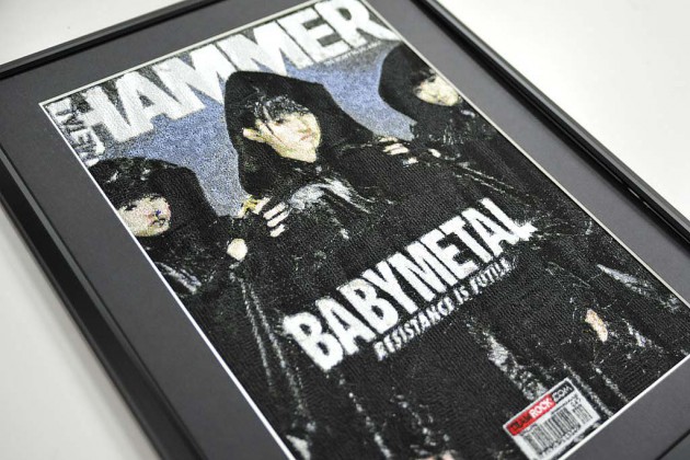 BABYMETAL　刺繍　METAL HAMMER embroidery