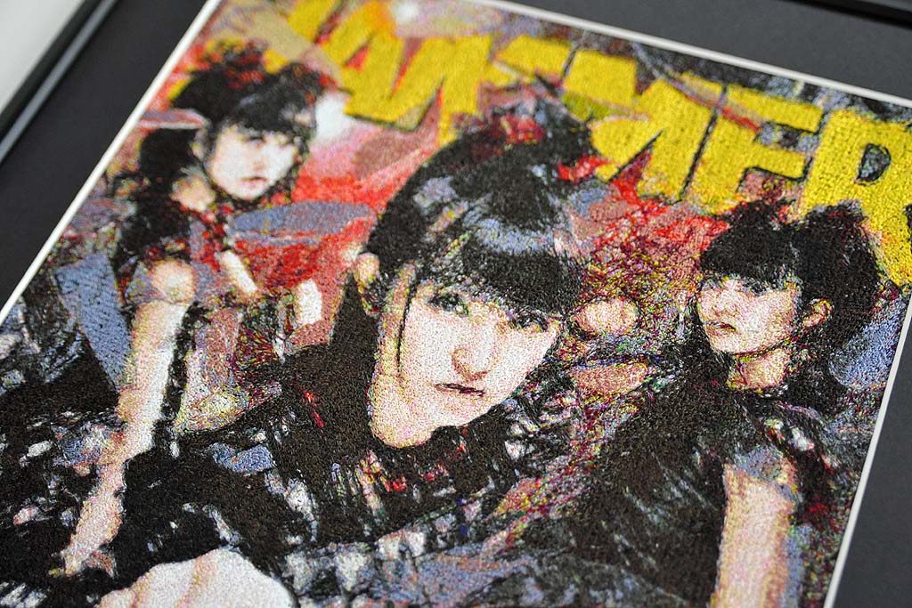 BABYMETAL METAL HAMMER　刺繍